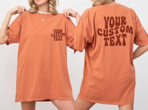 Custom Comfort Colors Shirt Custom T Shirt Custom Text Shirt Personalized Shirt 4