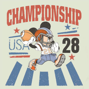 Disney Football Gear