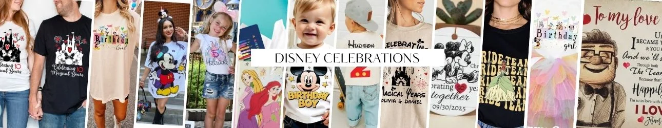 Disney celebration gifts for birthdays weddings and anniversaries 2027
