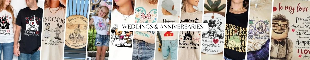 Disney wedding anniversary gifts for couples celebrating love at the park in 2027