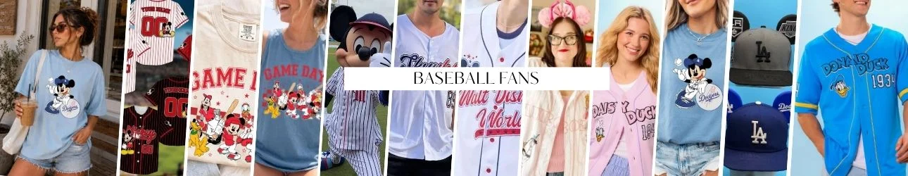 Disney baseball shirts for 2027 ballpark fans