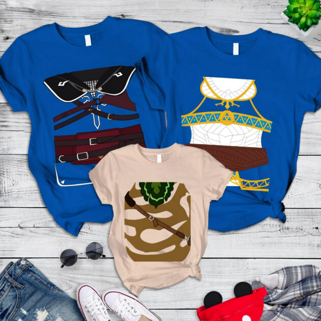 Legend of Zelda Link Tears of the Kingdom Halloween Costume Shirt