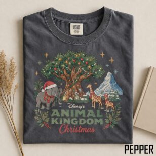 Vintage Animal Kingdom Christmas Sweatshirt For Cozy Park Days, Storybook Art 11 Dimension and sizing measurement table for vintage animal kingdom christmas sweatshirt