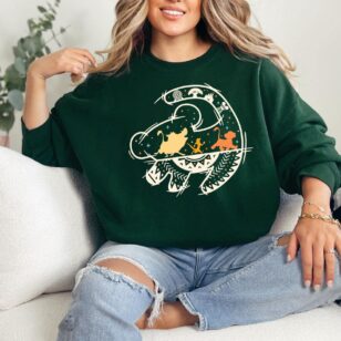 Disney Animal Kingdom Hakuna Matata Shirt For Safari Park Days, Holiday Trips 9 Fabric specification and garment washing card for tribal simba safari Sweatshirt