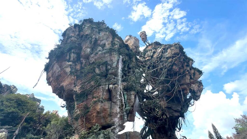 Christmas at Animal Kingdom Secrets Every Traveler Needs for 2027 4 The massive floating rock mountains with hanging vines and cascading waterfalls in Pandora – The World of Avatar